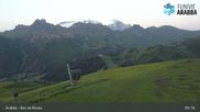 Archived webcam image showing Arabba - Top station Monte Burz chairlift on 23 Jun 2026 at 05:47