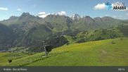 Archived webcam image showing Arabba - Top station Monte Burz chairlift on 23 Jun 2026 at 09:47