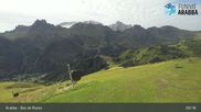 Archived webcam image showing Arabba - Top station Monte Burz chairlift on 10 Aug 2026 at 09:19