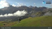Archived webcam image showing Arabba - Top station Monte Burz chairlift on 18 Sep 2026 at 09:07