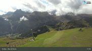 Archived webcam image showing Arabba - Top station Monte Burz chairlift on 18 Sep 2026 at 11:07
