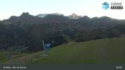 Archived webcam image showing Arabba - Top station Monte Burz chairlift on 27 Sep 2026 at 01:32