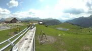 Archived webcam image showing Arabba - Mountain Restaurant Rifugio Burg on 1 Jul 2026 at 10:48