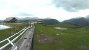 Archived webcam image showing Arabba - Mountain Restaurant Rifugio Burg on 1 Jul 2026 at 12:48