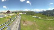 Archiviertes Webcam Bild: Arabba - Bergrestaurant Rifugio Burz am 12.07.2026 um 14:29 Uhr