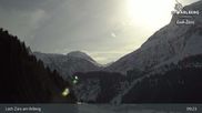 Archived webcam image showing Lech Zürs (Arlberg) - Zugerberg Gondola on 9 Mar 2026 at 09:32