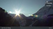 Archiviertes Webcam Bild: Lech Zürs am Arlberg - Zugerbergbahn am 22.03.2026 um 07:56 Uhr