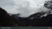 Archived webcam image showing Lech Zürs (Arlberg) - Zugerberg Gondola on 7 May 2026 at 11:00