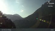 Archived webcam image showing Lech Zürs (Arlberg) - Zugerberg Gondola on 4 Aug 2026 at 08:46