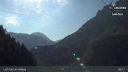 Archived webcam image showing Lech Zürs (Arlberg) - Zugerberg Gondola on 4 Aug 2026 at 09:46
