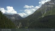 Archived webcam image showing Lech Zürs (Arlberg) - Zugerberg Gondola on 4 Aug 2026 at 15:46