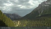Archived webcam image showing Lech Zürs (Arlberg) - Zugerberg Gondola on 4 Aug 2026 at 19:46