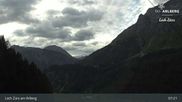 Archived webcam image showing Lech Zürs (Arlberg) - Zugerberg Gondola on 19 Aug 2026 at 07:29