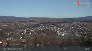 Archiviertes Webcam Bild: Blick auf Freyung im Bayerischen Wald am 06.03.2026 um 09:54 Uhr