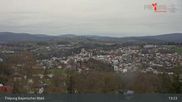 Archiviertes Webcam Bild: Blick auf Freyung im Bayerischen Wald am 12.04.2026 um 13:01 Uhr