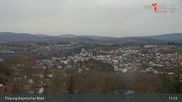 Archiviertes Webcam Bild: Blick auf Freyung im Bayerischen Wald am 12.04.2026 um 17:01 Uhr