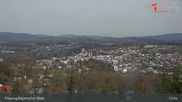 Archiviertes Webcam Bild: Blick auf Freyung im Bayerischen Wald am 13.04.2026 um 13:36 Uhr