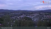 Archiviertes Webcam Bild: Blick auf Freyung im Bayerischen Wald am 04.05.2026 um 05:01 Uhr