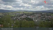 Archived webcam image showing Freyung (Bavarian Forest) on 17 May 2026 at 11:32