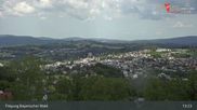 Archiviertes Webcam Bild: Blick auf Freyung im Bayerischen Wald am 24.05.2026 um 13:42 Uhr