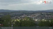Archiviertes Webcam Bild: Blick auf Freyung im Bayerischen Wald am 24.05.2026 um 17:42 Uhr