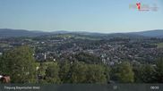 Archiviertes Webcam Bild: Blick auf Freyung im Bayerischen Wald am 13.07.2026 um 09:05 Uhr