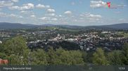 Archiviertes Webcam Bild: Blick auf Freyung im Bayerischen Wald am 13.07.2026 um 13:05 Uhr