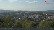 Archiviertes Webcam Bild: Blick auf Freyung im Bayerischen Wald am 13.07.2026 um 19:05 Uhr