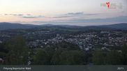 Archiviertes Webcam Bild: Blick auf Freyung im Bayerischen Wald am 27.08.2026 um 01:37 Uhr