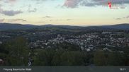 Archived webcam image showing Freyung (Bavarian Forest) on 14 Sep 2026 at 19:16