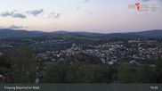 Archiviertes Webcam Bild: Blick auf Freyung im Bayerischen Wald am 14.09.2026 um 21:42 Uhr