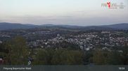 Archived webcam image showing Freyung (Bavarian Forest) on 28 Sep 2026 at 21:46