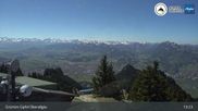 Archived webcam image showing Grünten - View from the summit on 30 Apr 2026 at 13:38