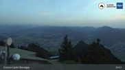 Archiviertes Webcam Bild: Grünten - Blick vom Gipfel am 25.05.2026 um 01:08 Uhr