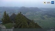 Archiviertes Webcam Bild: Grünten - Blick vom Gipfel am 25.05.2026 um 08:08 Uhr