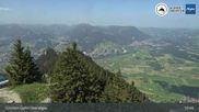 Archiviertes Webcam Bild: Grünten - Blick vom Gipfel am 25.05.2026 um 11:08 Uhr