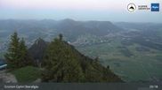 Archived webcam image showing Grünten - View from the summit on 28 May 2026 at 05:18