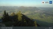Archived webcam image showing Grünten - View from the summit on 28 May 2026 at 07:18