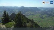 Archived webcam image showing Grünten - View from the summit on 20 Jun 2026 at 15:32