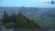 Archiviertes Webcam Bild: Grünten - Blick vom Gipfel am 12.07.2026 um 05:40 Uhr