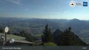 Archived webcam image showing Grünten - View from the summit on 12 Jul 2026 at 19:00
