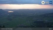 Archived webcam image showing Grünten - View from the summit on 6 Aug 2026 at 01:06
