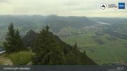 Archived webcam image showing Grünten - View from the summit on 6 Aug 2026 at 07:06