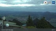 Archived webcam image showing Grünten - View from the summit on 26 Aug 2026 at 01:43