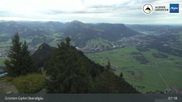 Archived webcam image showing Grünten - View from the summit on 26 Aug 2026 at 07:43