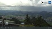 Archived webcam image showing Grünten - View from the summit on 26 Aug 2026 at 08:43
