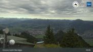 Archived webcam image showing Grünten - View from the summit on 26 Aug 2026 at 09:43