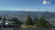 Archived webcam image showing Grünten - View from the summit on 26 Aug 2026 at 11:43
