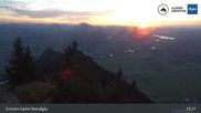 Archived webcam image showing Grünten - View from the summit on 20 Sep 2026 at 03:58