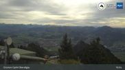 Archived webcam image showing Grünten - View from the summit on 20 Sep 2026 at 17:58